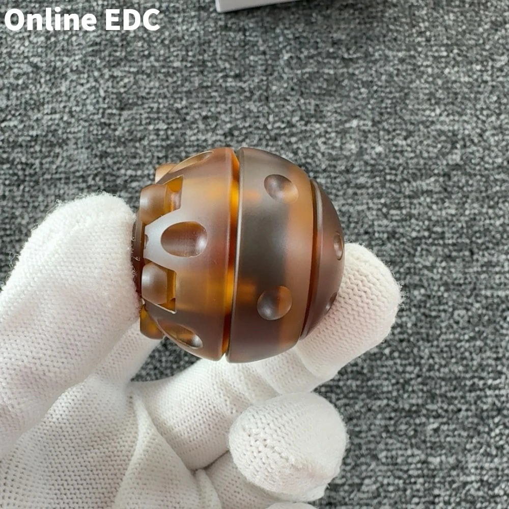 Juguetes EDC usados 42.COSMO Death Star PEI Rotor mecánico Gyro Metal Fidget Spinner aparatos de escritorio Fidget Spinner Spinning Tops Cool