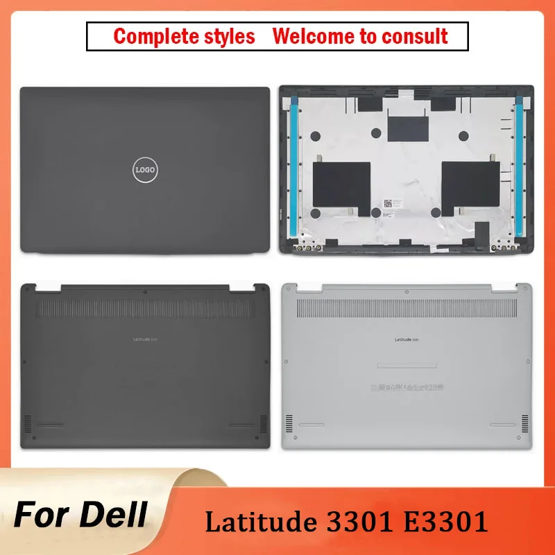 Étui pour ordinateur portable pour DELL Latitude 13 3301 E3301, écran LCD, couverture arrière, boîtier astronomique inférieur, 09 volontairement 74 0YD39W 01JV9D noir, nouveau