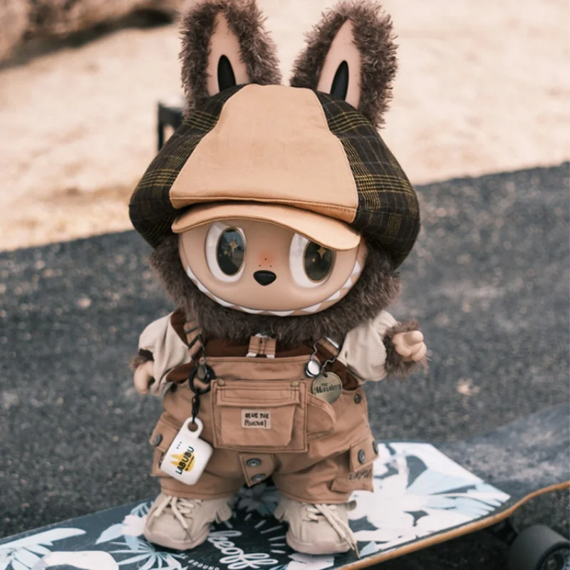 For 58cm Feference Zimomo Leader Trendy Play Handmade Vinyl Doll Pulling Cloth Khaki Set Baby Clothes Original