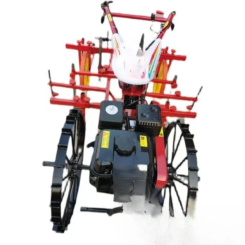 

Micro-tiller High ridge film mulching machine Agricultural automatic hand-held film mulching machine