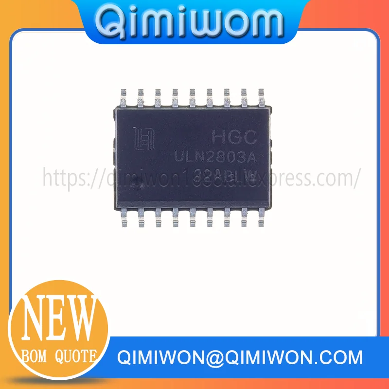 10-100pcs/lot ULN2803ADWMRG ULN2803A SOP-18 IC chip