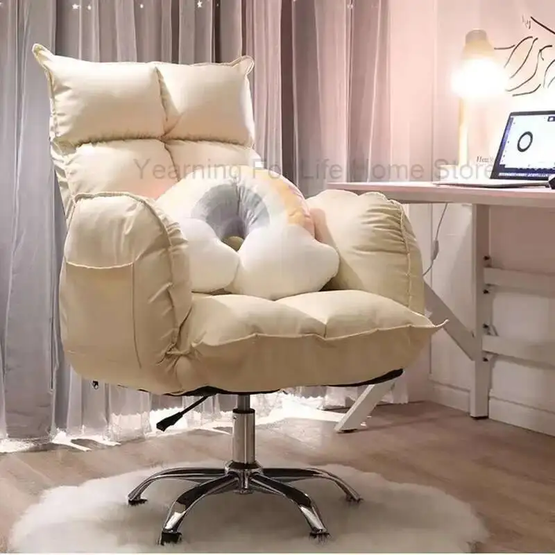 

Designer Executive Computer Bedroom Office Chair Cute Luxury Modern Swivel Recliner Office Chair Relaxing Stoel Salon Furniture