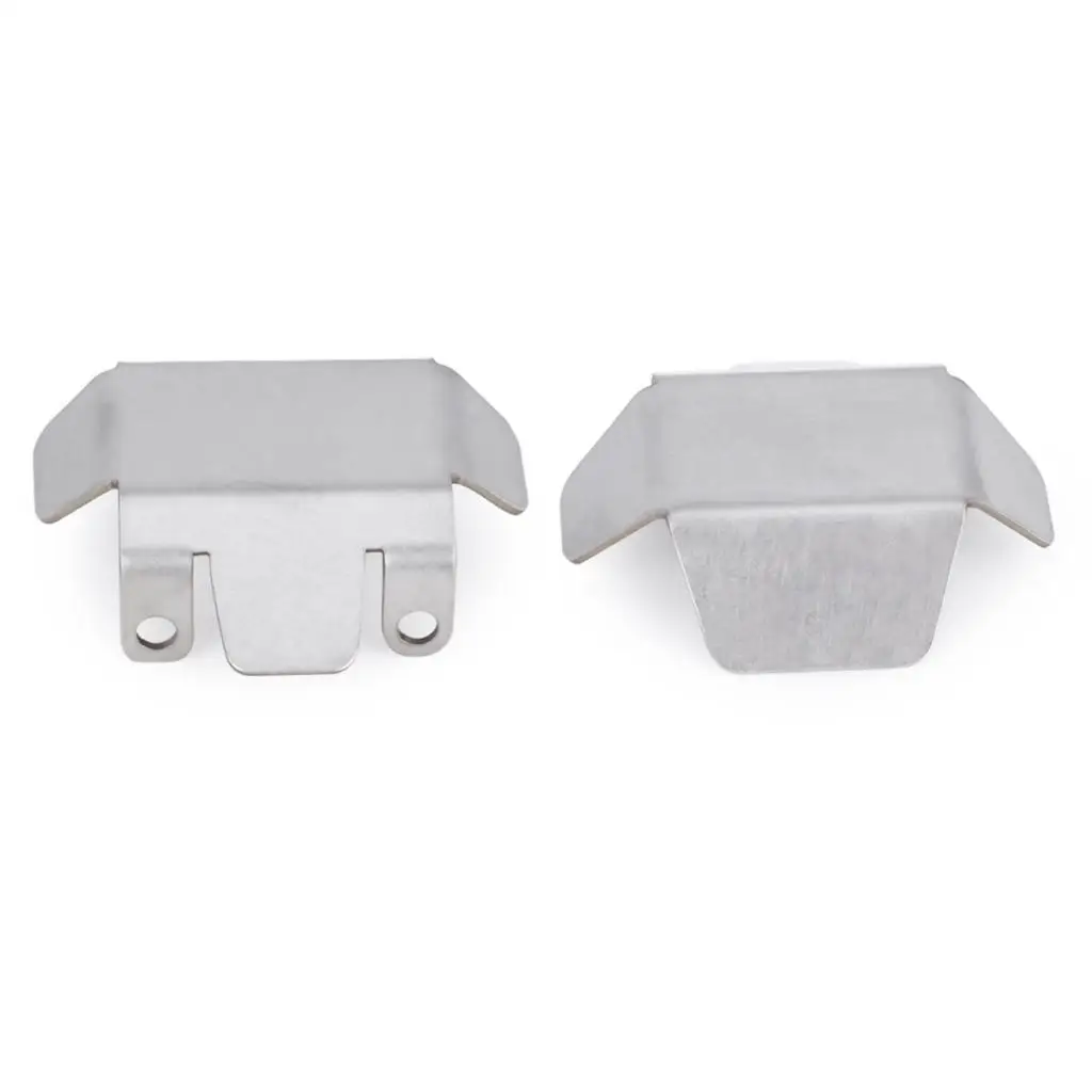 2Pcs RC Axle Plate Replacements, Frame Protector Guard Plate for -10 1/10 Vehicles Trucks