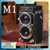 CHUZHAO CCD Retro Dual Reflex Camera With Screen Capture Flowing Images In 8 seconds Lightweight Portable Digital Camera Custom