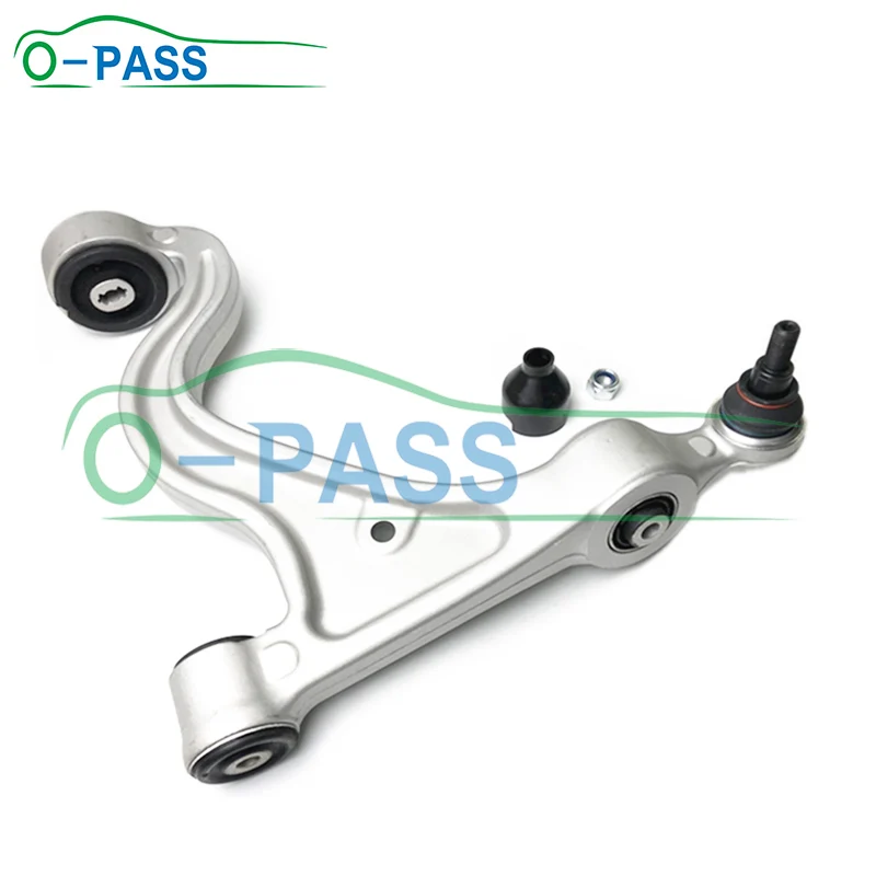 

OPASS Front axle lower Control arm For Porsche Panamera 970 Turbo 4 4s GTS Hybrid 2009-2013 97034105404 Good Quality