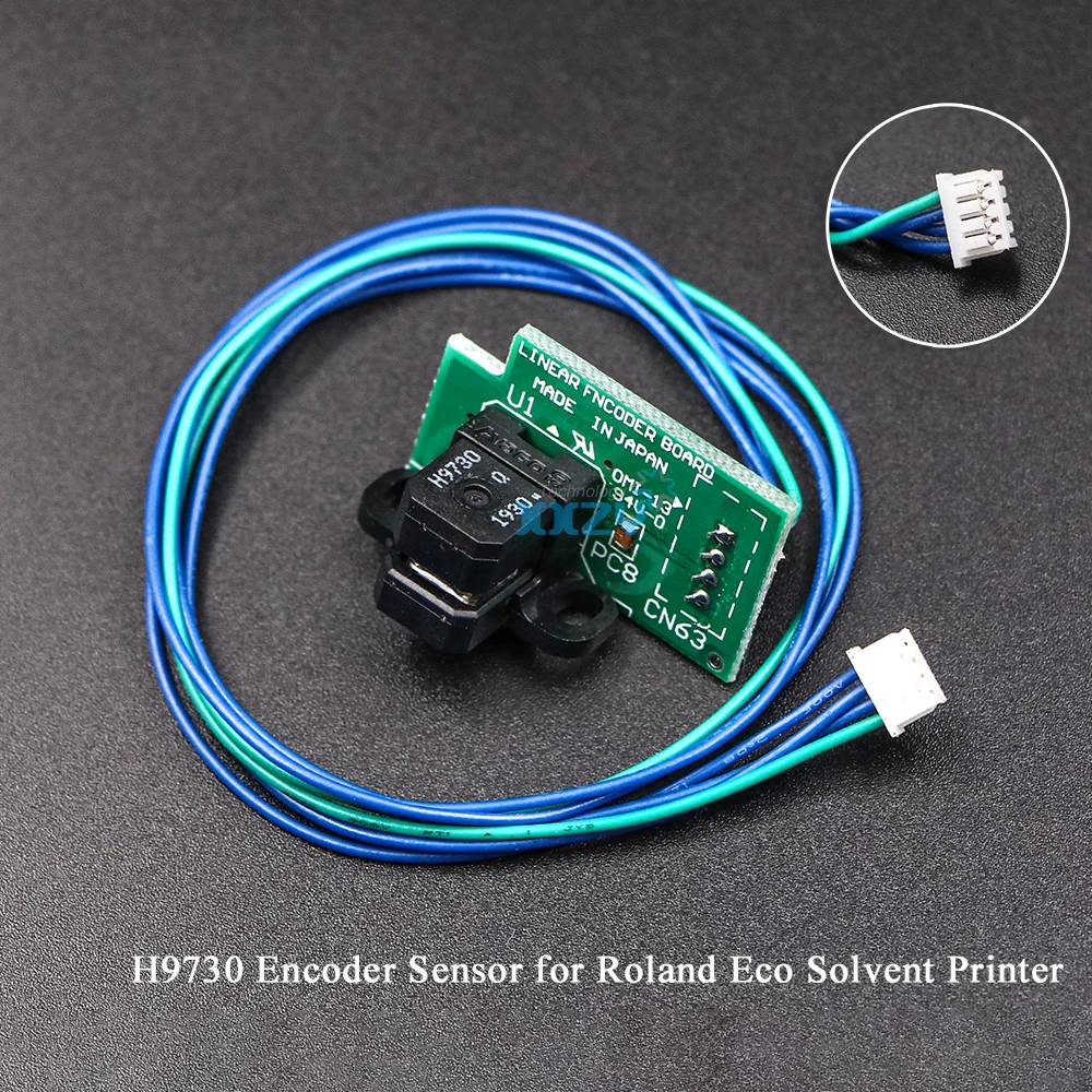 ROLAND SP-540V SP-300V Encoder Sensor Roland FJ540 SJ740 Eco Solvent Printer H9730 Decoder 180LPI Grating Sensor