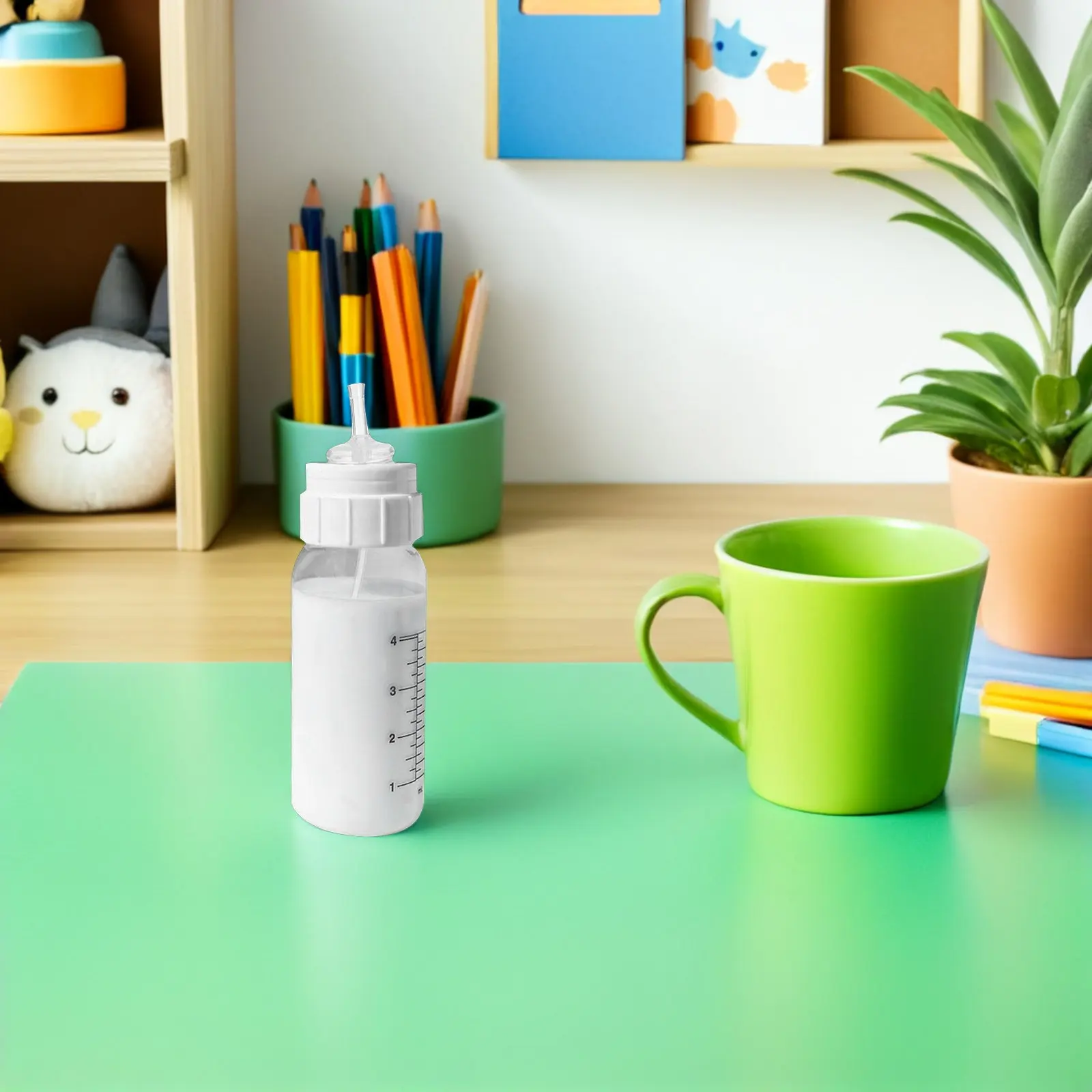 

Набор из 6 силиконовых трубочек с широким горлышком для детских бутылочек, многоразовые, герметичные, можно мыть в посудомоечной машине