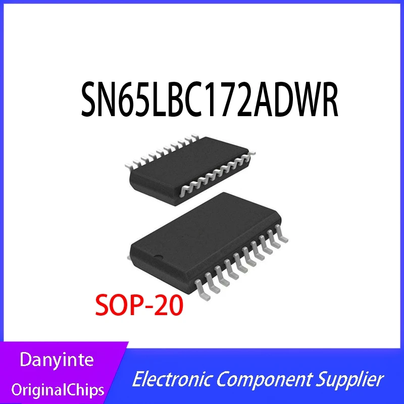 

NEW 10PCS/LOT SN65LBC172ADWR 65LBC172A SN65LBC172A SOP20