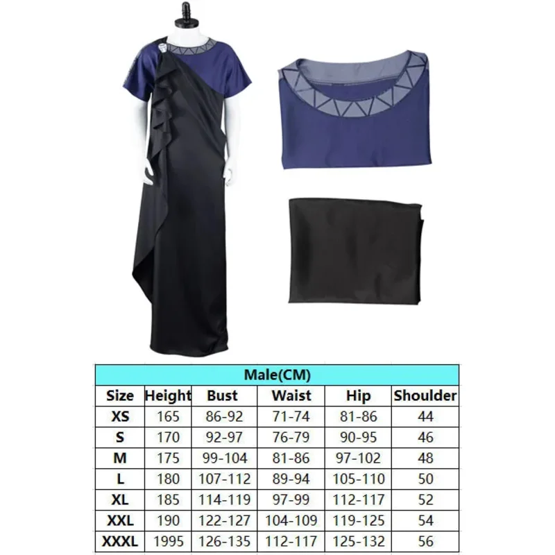 Heracles Megara تأثيري فانتازيا زوجين الدعاوى الكرتون فيلم هرقل الرجال Disfraz زي هالوين كرنفال حفلة القماش ty'4