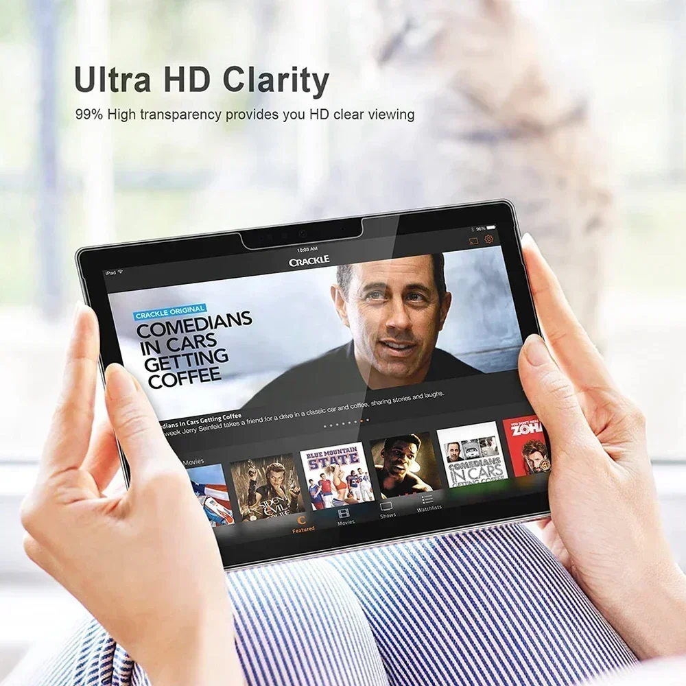 Protetor de tela de vidro temperado para microsoft superfície pro 4, 5, 6, 7, 12.3 polegadas tablet película protetora para superfície pro 4, 5, 6, 7