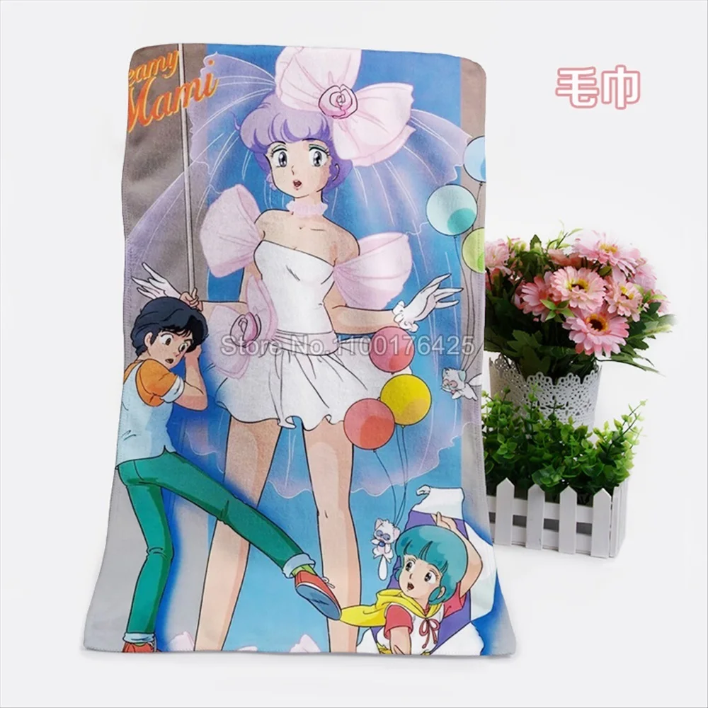 Anime Creamy Mami Forever Once More Towel Cute Beach Bikini Towels Bathroom Travel Bath Pool Towel Quick Dry Face Washcloth