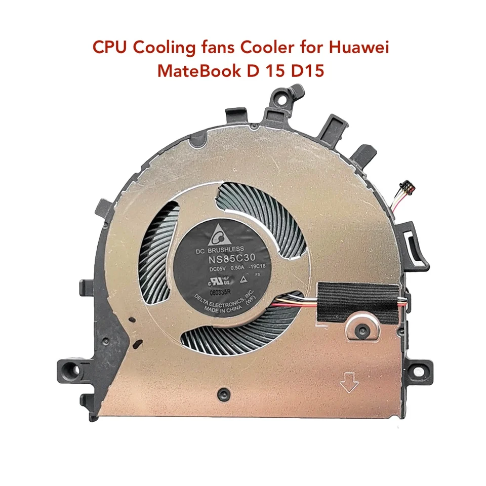 Computer CPU Cooling Fans Cooler for Huawei MateBook D15 BoB-WAH9