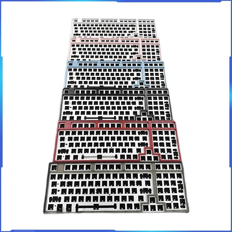 Tom980 Mechanical Keyboard 3-mode Wireless 2.4g Bluetooth Customized Kit Hot Plug Rgb Lighting Customized Keyboard Computer Gift