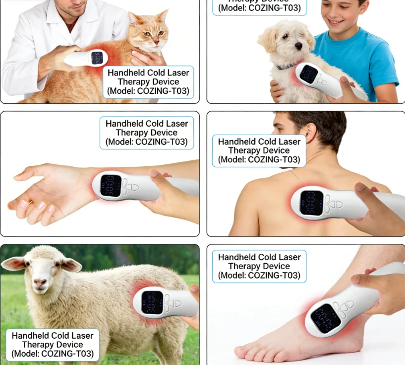 

Лазерная терапия высокой мощности 520 мВт для лечения мышечной боли, глубокого восстановления тканей спины, плеч и коленей