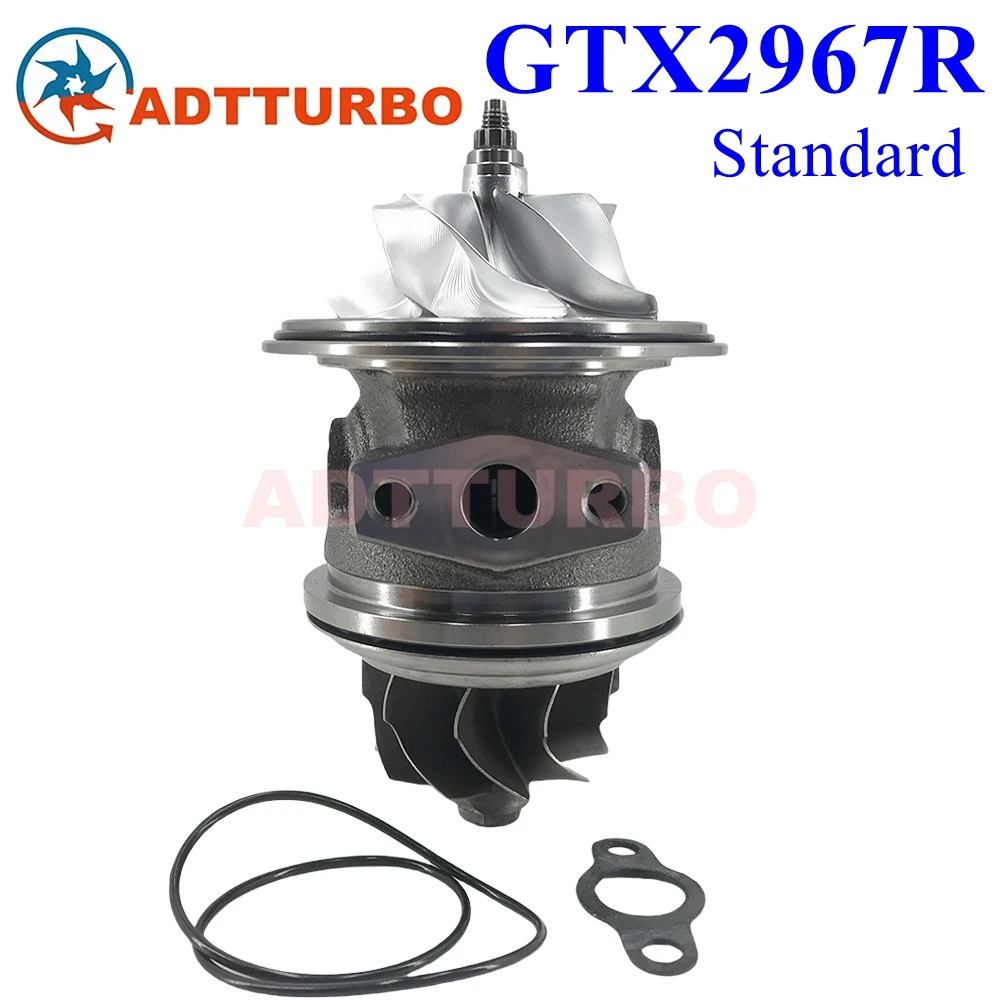 

GTX2967 GTX2967R Turbo Cartridge GTX29 50mm GTX-Series 836013-0001 836041-5001S Ceramic Dual Ball Bearing 827690-0006 Turbine