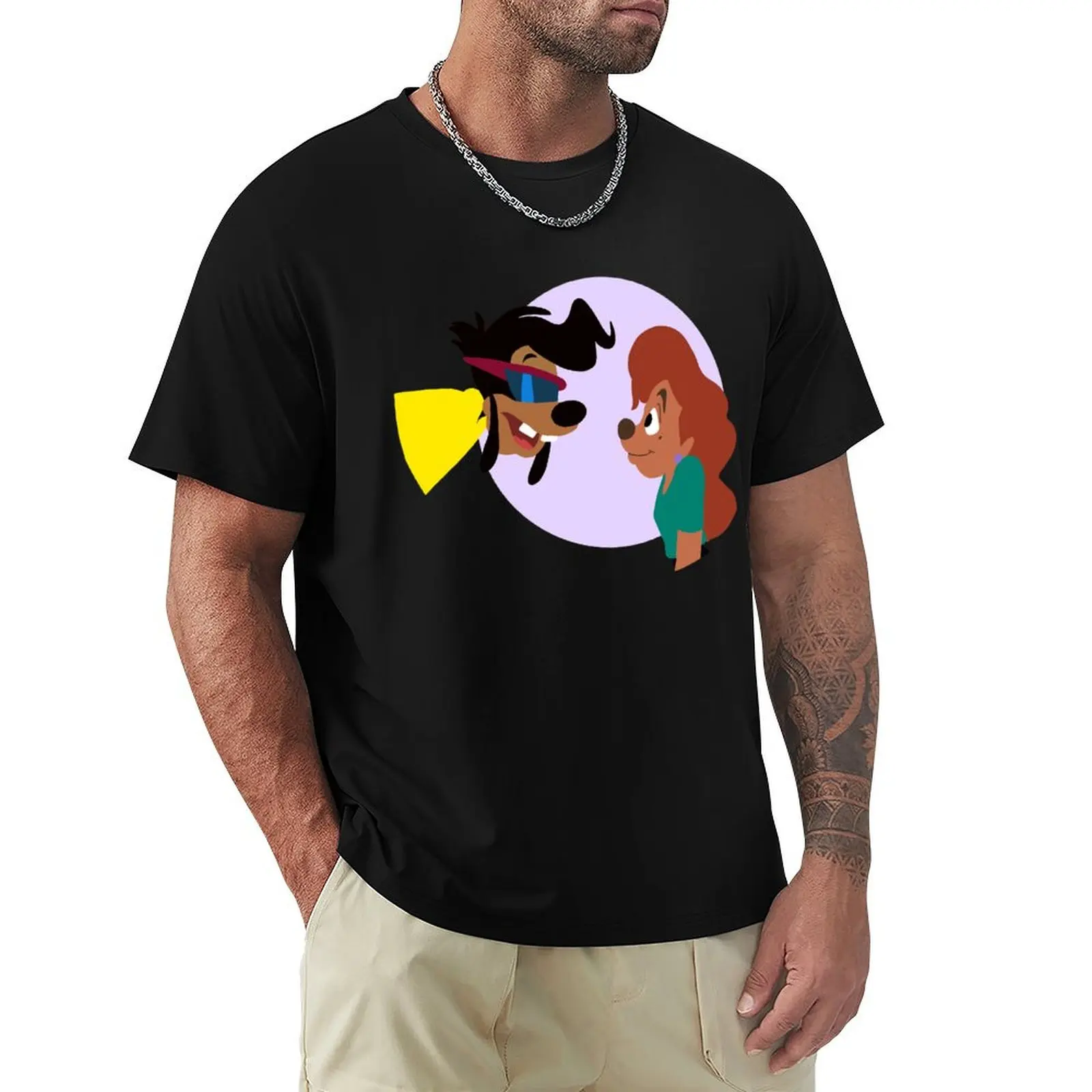 

Roxanne and Max dressed as POWERLINE T-Shirt graphic t shirt vintage custom t shirt summer top men clothings