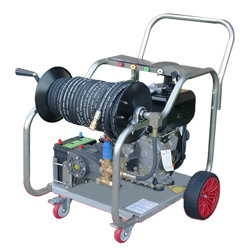 300bar Changfa diesel powered industrial pump industrial diesel engine high pressure washer high pressure washer