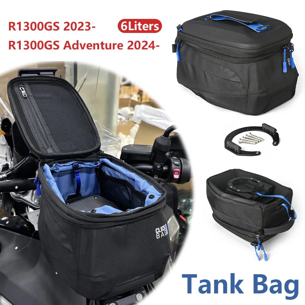 

Motorcycle Waterproof Tank Bag For BMW R1300GS ADV R 1300 GS Adventure R1300 GS 2023 2024 2025 6L Portable Tool Bag Accessories