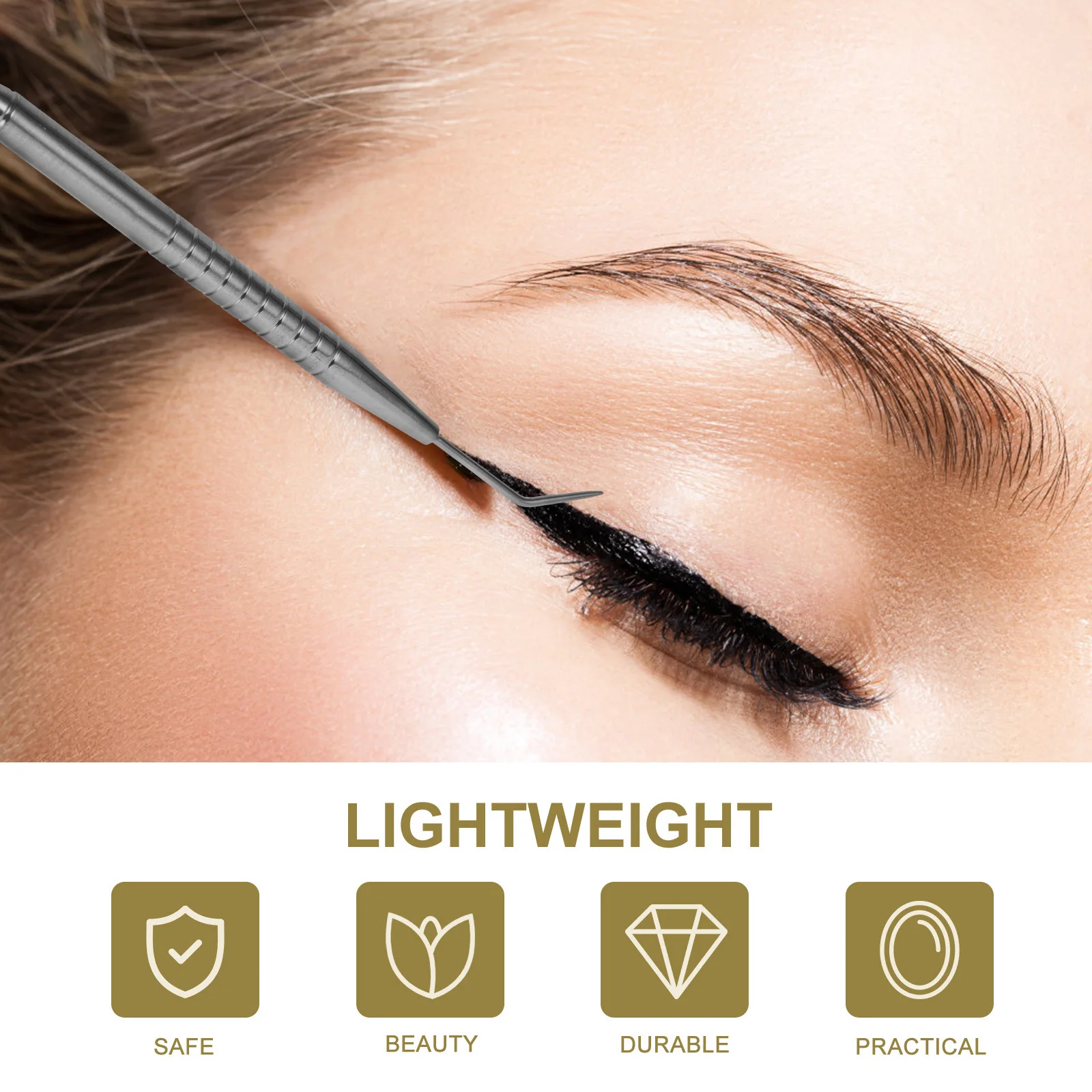 

Hot Eyelash Stick Lift Kit Curler Pick Grafting Perm Tool Stainless Steel Eyelashes Tools