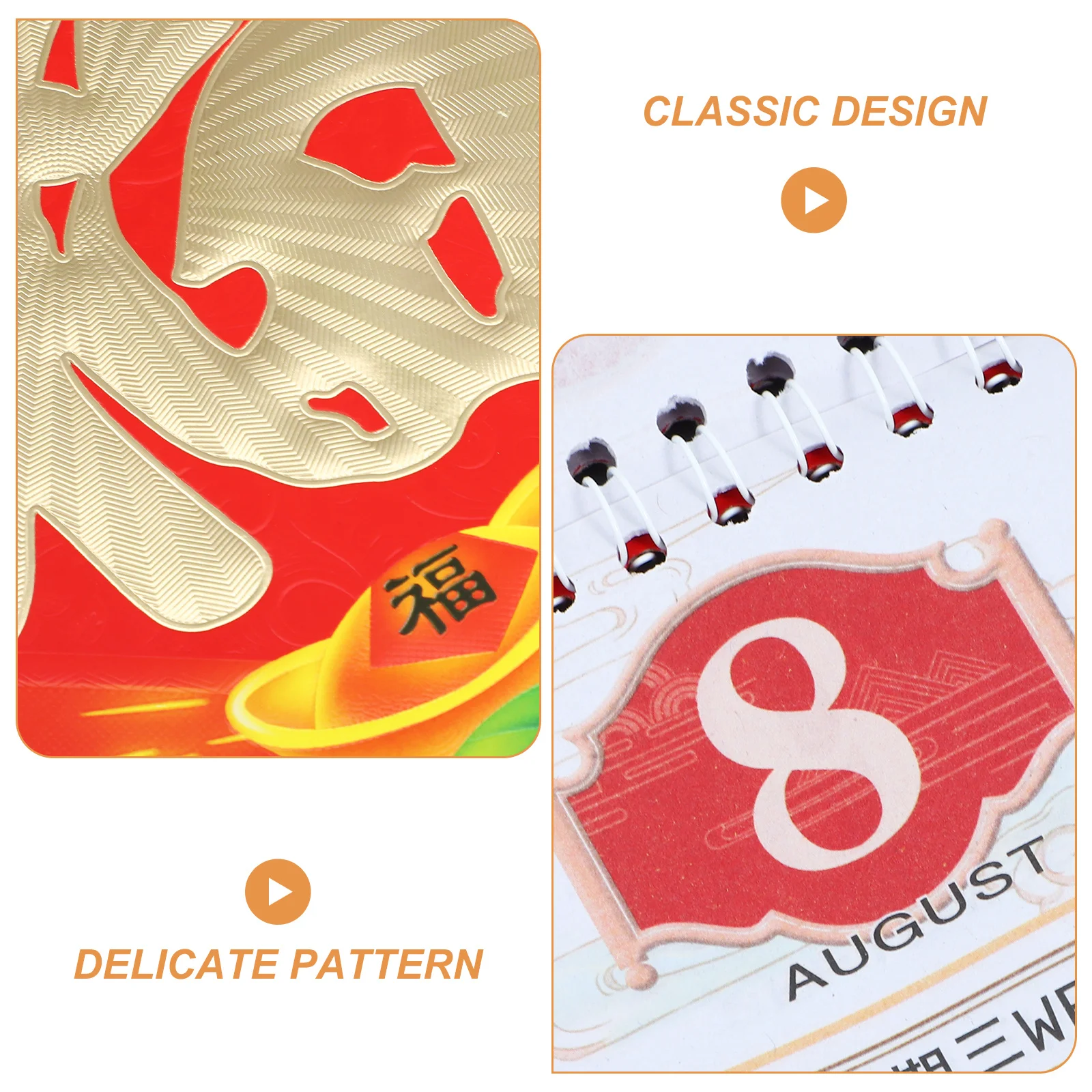 

New Household 2025 New Year Delicate Household Wall Wall Hanging Year Of Snake Calendar Decoration Paper Calendar