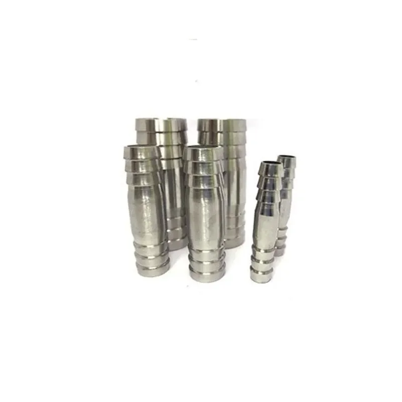 6mm 8mm 10mm 12mm 13mm 14mm 15mm 16mm 17mm 18mm 19mm 20mm Hose Barb Straight Two Way 304 Stainless Steel Pipe Fitting Connector