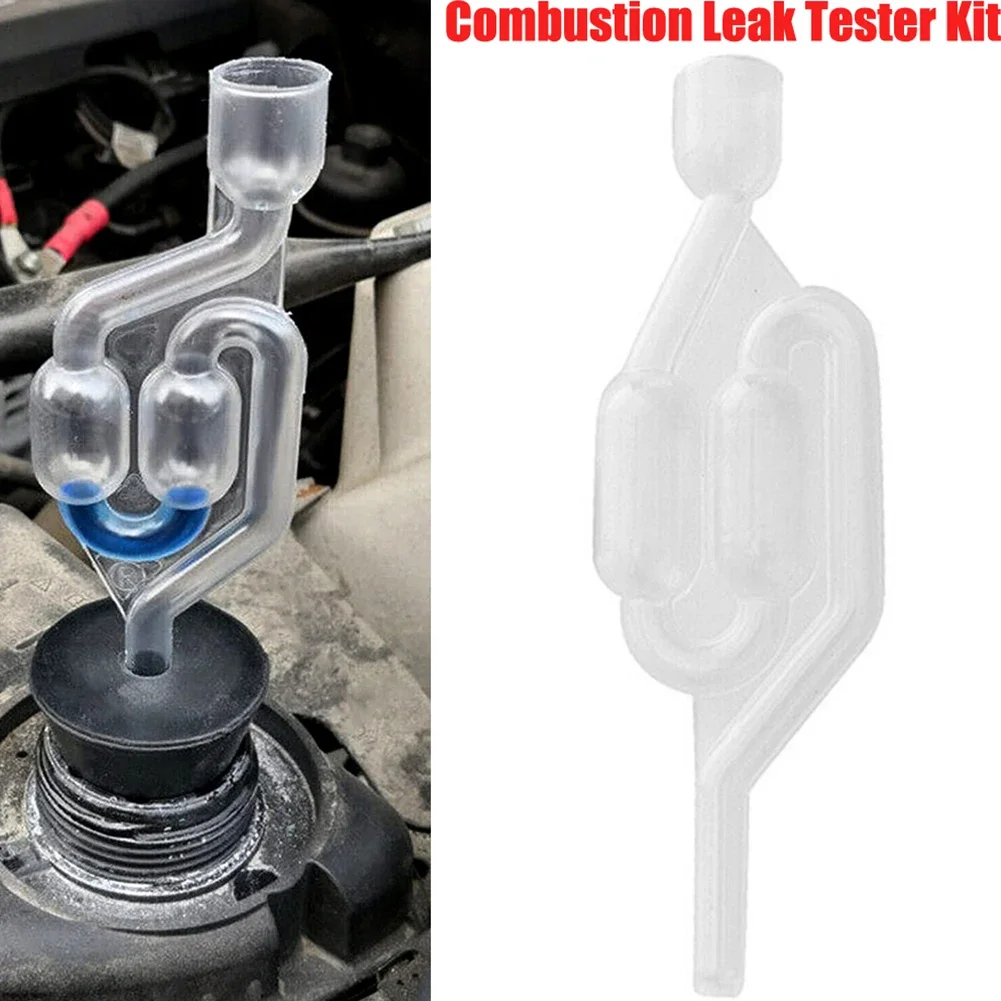 1pcs Combustion Leak Tester Kit Head Gasket Block 30ml Fluid 15 tests Petrol/Diesel  Car Leak Detector Accessories