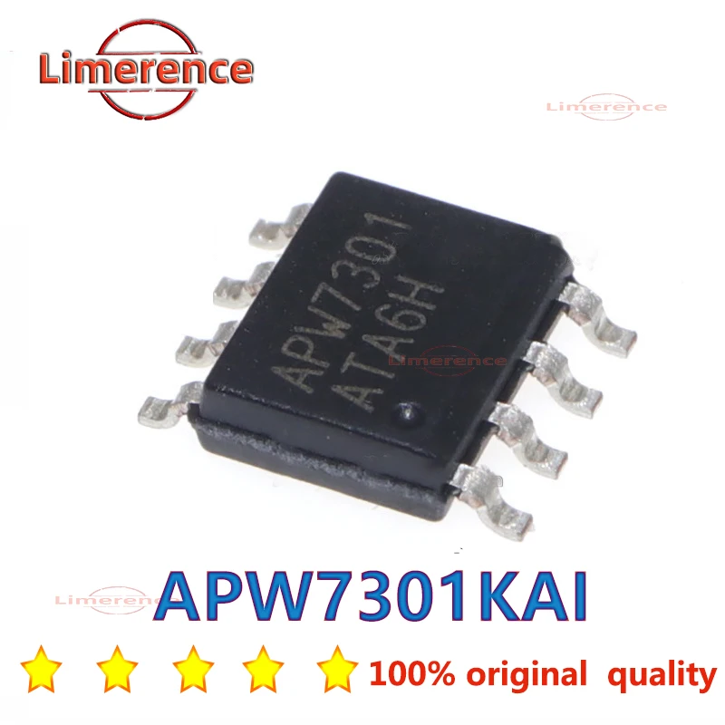 5-100PCS/LOT 100% Quality APW7301KAI-TRG APW7301 SOP-8 SMD power management chip In Stock NEW original