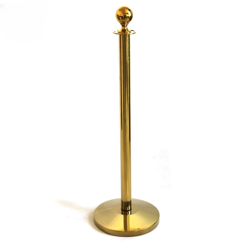 Post And Rope Stanchion Ropes and Metal Red Carpet Stanchions