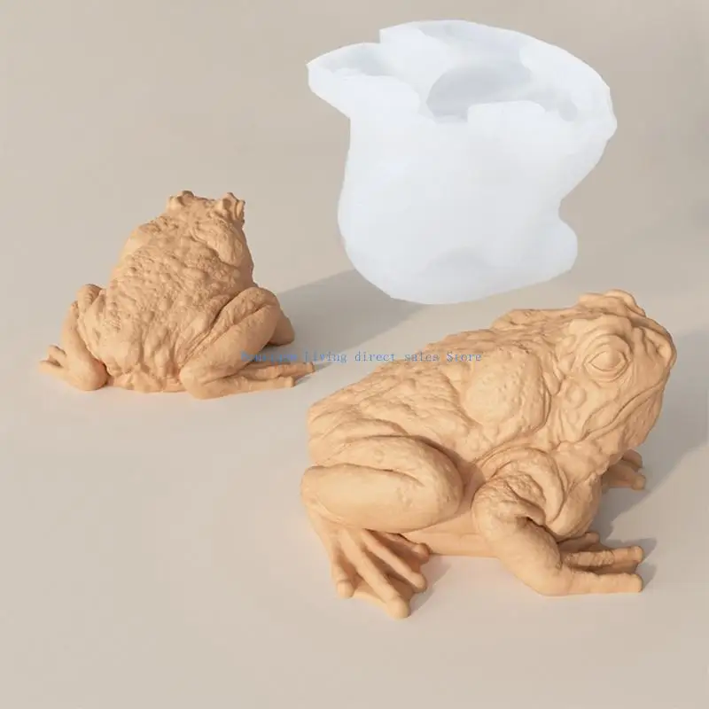 قوالب شمع من السيليكون الحيواني لراتنجات الايبوكسي شمعة مصنوعة يدويًا لتزيين المنزل سهلة التشكيل من السيليكون قالب صنع الصابون