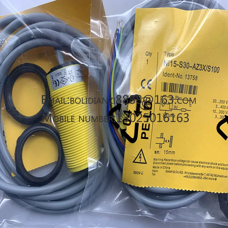 Neuer Näherung schalter Sensor NI15-S30-AZ3X/s97 rz3x