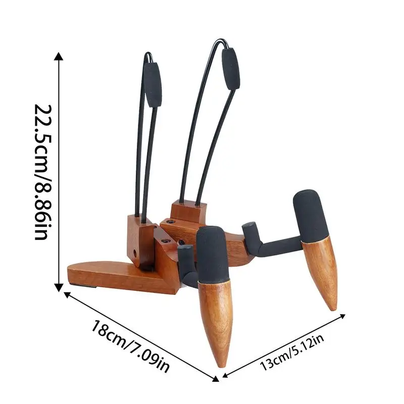 Supporto per chitarra Supporto per gancio Gancio per chitarra pieghevole Supporto per chitarra Cuscinetti protettivi in schiuma Accessori per chitarra Ganci da parete per chitarra per