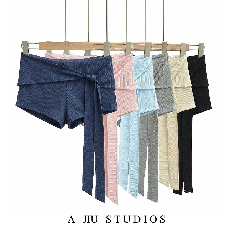 Low-Waist Abnehmen Ort Hosen Frauen Design Sexy Hot Pants Casual Street Sle Orts Oberbekleidung Vielseitige Freizeit Sport Hosen