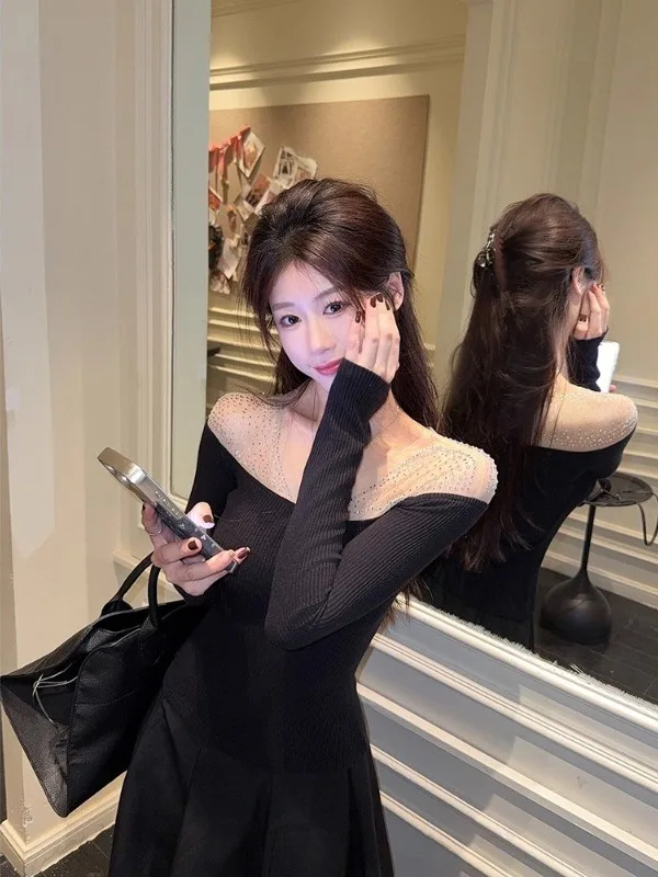 

Женская корейская футболка больших размеров Sle Long Sve Base irt, внутренняя одежда, скрывающий топ для похудения с мясом на осень-зиму