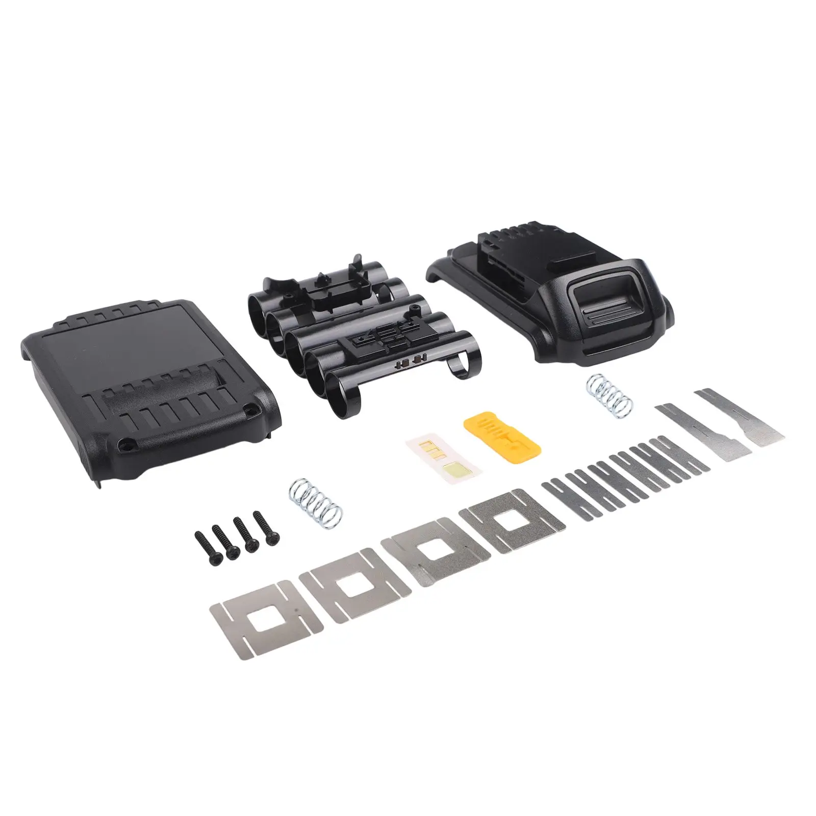 Battery Assembly Battery Storage Case Plastic Battery Box Battery Case For Assembly Robust Plastic Construction
