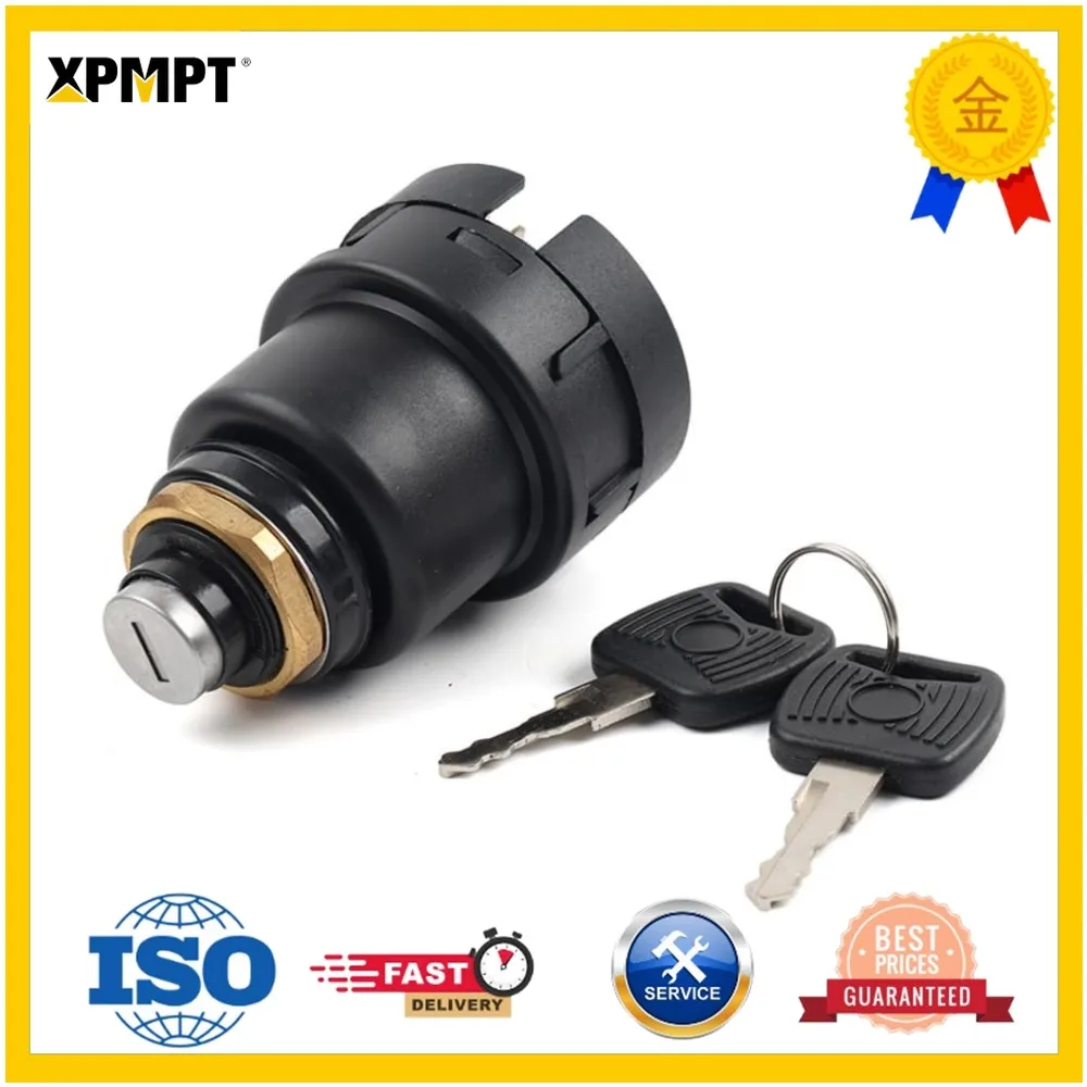Ignition Switch - For Sunward SWE60 SWE85 SWE230-8 Excavators - Heavy Equipment Part