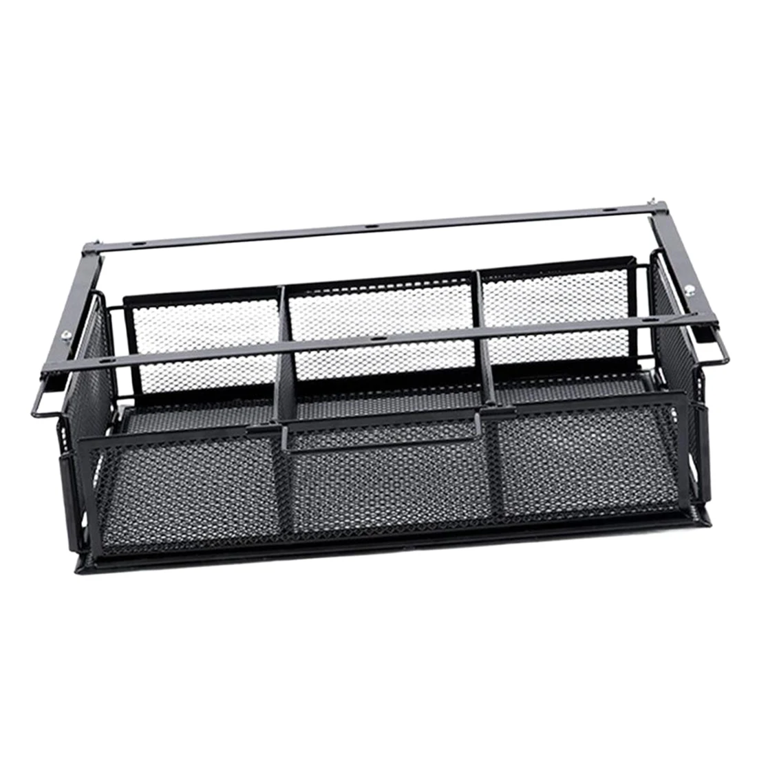 

Органайзер A26F для стола: выдвижная корзина-ящик под столом, полка для хранения под столом, экономия места, поднос-контейнер, выдвижной органайзер для рабочего стола