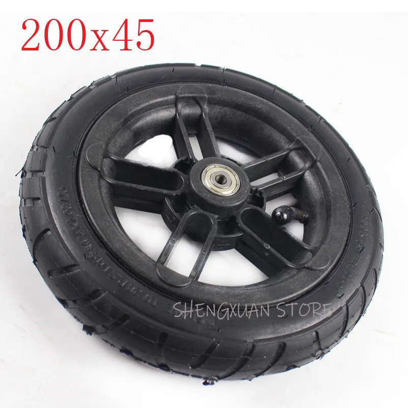 200*45 tyre Electric scooter refitting parts 8 inch 200x45 pneumatic inner and outer tyres 8x1/4
