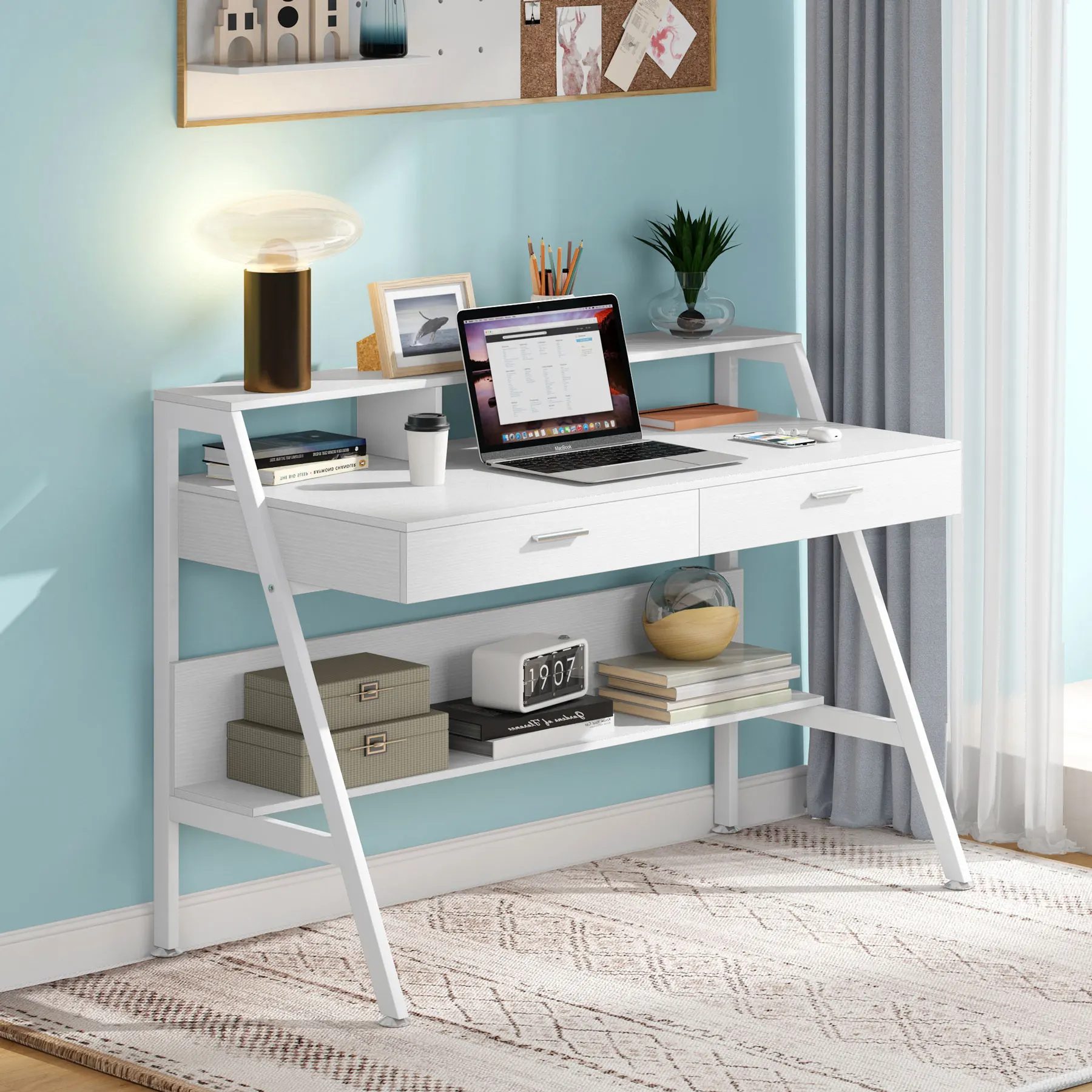 Escritorio para computadora co - Office Furniture reseña y precio