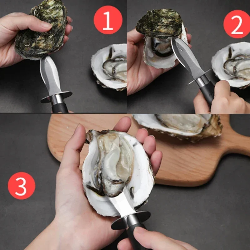 Oyster Sharp-edged Shucker Shell Seafood Opener Tool