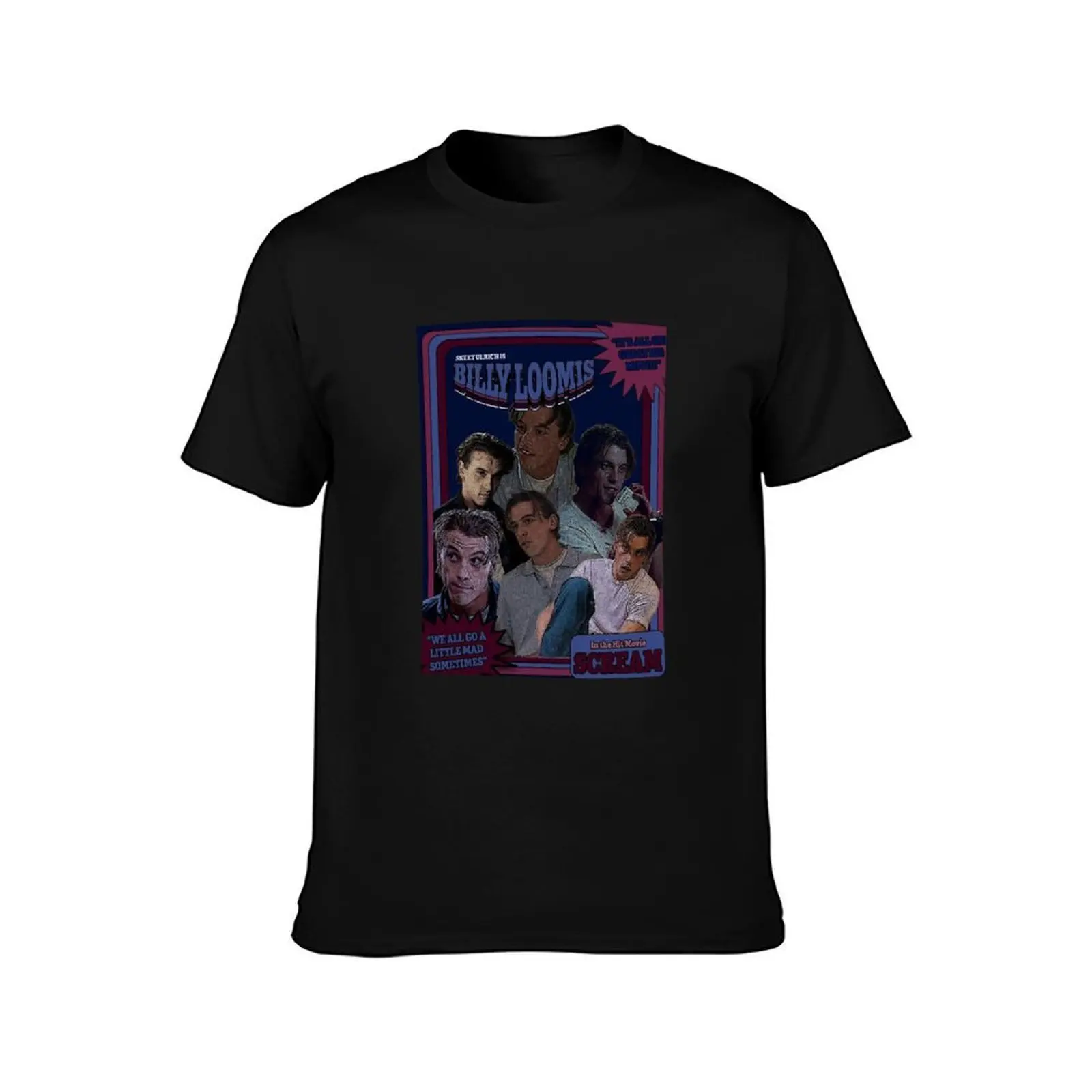 Billy Loomis T-Shirt Summer Fashion Casual Tee Shirt T-Shirt