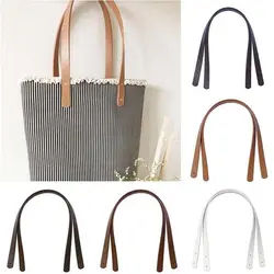 2Pcs 60cm PU Leather Shoulder Bag Strap Women Bag Handles DIY Replacement Handle for Handbag Belt Bag Accessories