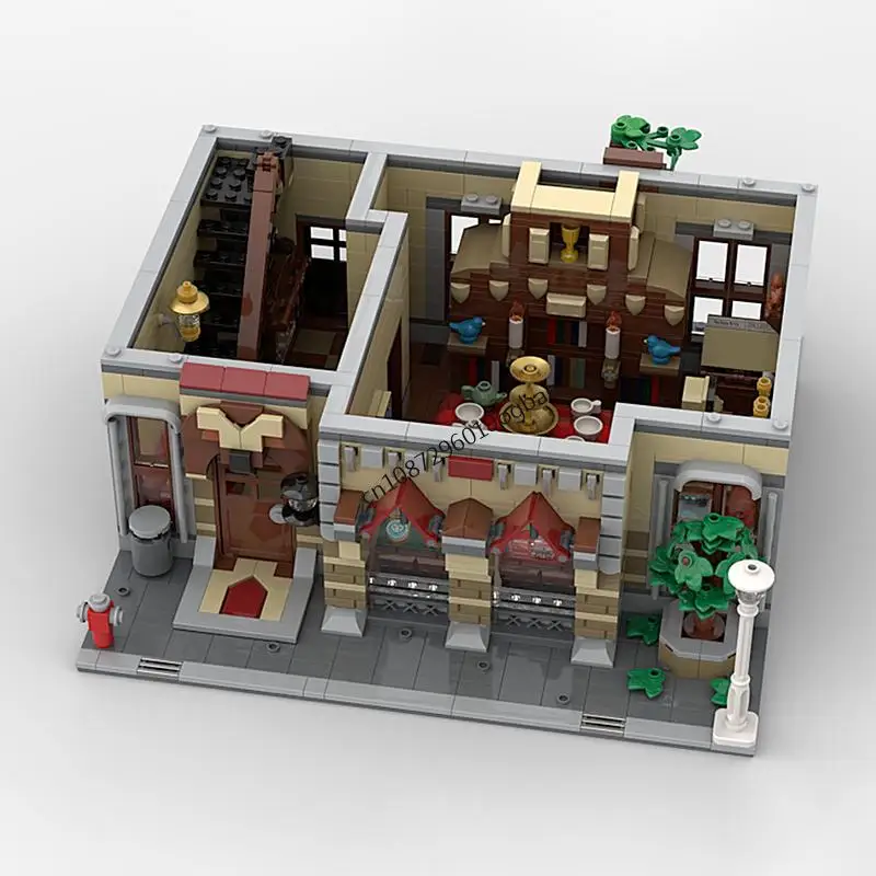 NUOVO 4228PCS Città di Vendita Caldo Street View MOC modulare Negozio Antico modello FAI DA TE idee creative ChildToy Assemblaggio Puzzle regalo di compleanno