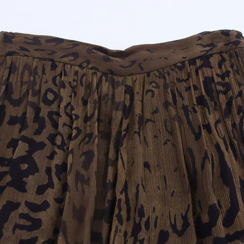 빈티지 레오파드 팬츠 오버사이즈 뉴 Y2k 여성 캐주얼 루즈 와이드 레그 바지 레트로 틴 스트레이트 바지 힙합 스트리트웨어 브랜드