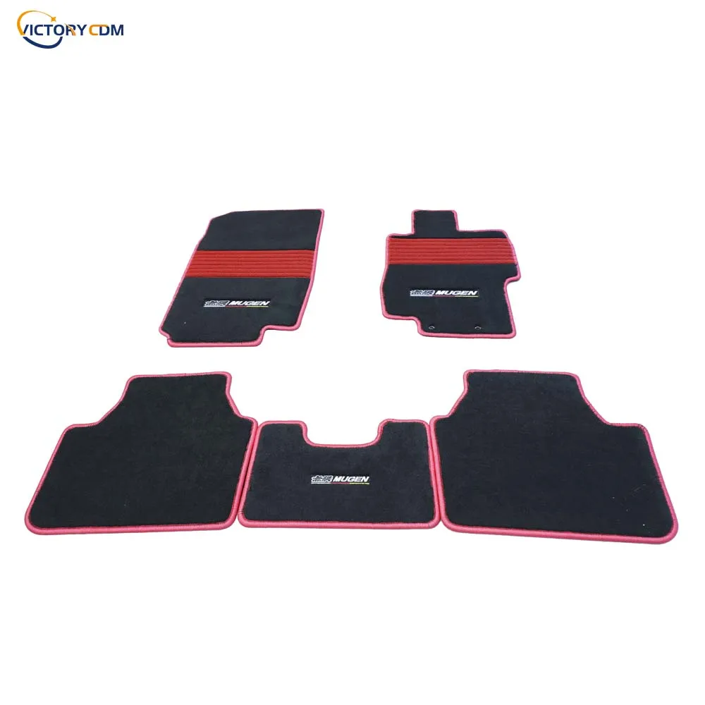 سيارة السجاد القدم الحصير خطوة حصيرة ل 5 قطعة مخصص صالح سيارة الحصير لهوندا أكورد CL7 2003-2008 عدم الانزلاق القدم الحصير مجموعة LHD/RHD