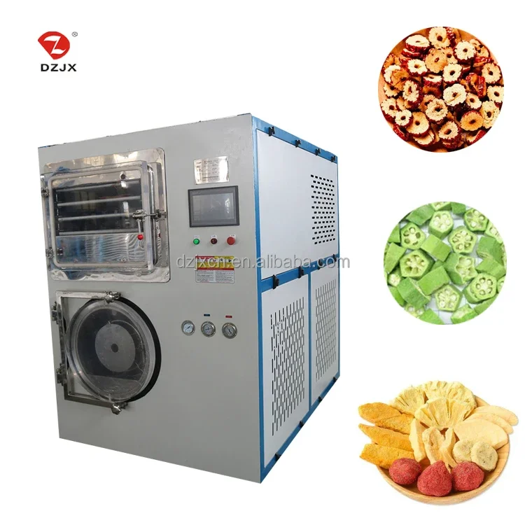 Large Capacity 500Kg Industrial Food Fruit Vegetable Fr eeze Dry Machine Vacuum Dryer Free ze Drier  Lyophilizer Drying Machine