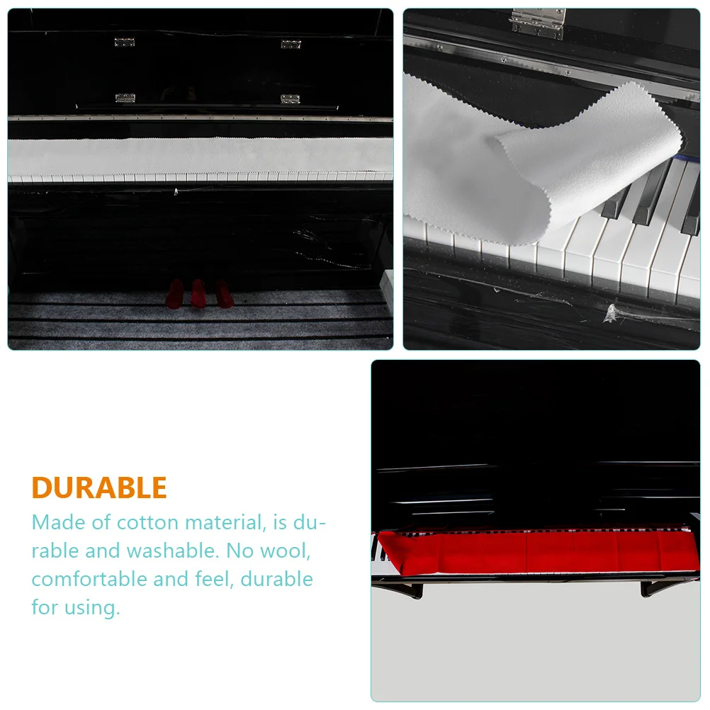 

2 Pcs Keyboard Cover Piano Ergonomic Dust Protective Case Dustproof Universal for