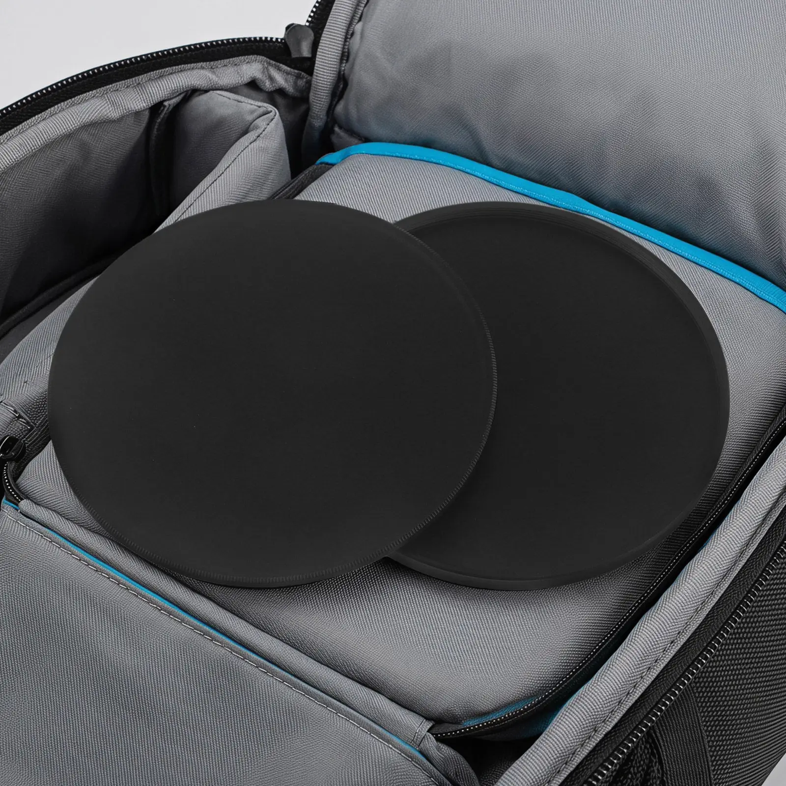 1Pair Camera Filter Storage Organizer 82Mm Lens Filter Travel Cap Transparent Cover Dustproof Protective Portable Case
