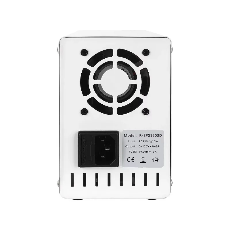 R-SPS1203D 120 فولت 3A قابل للتعديل DDC امدادات الطاقة لإصلاح المحمول شحن البطارية 110 فولت 100 فولت 64 فولت 60 فولت 30 فولت اختبار المصنع