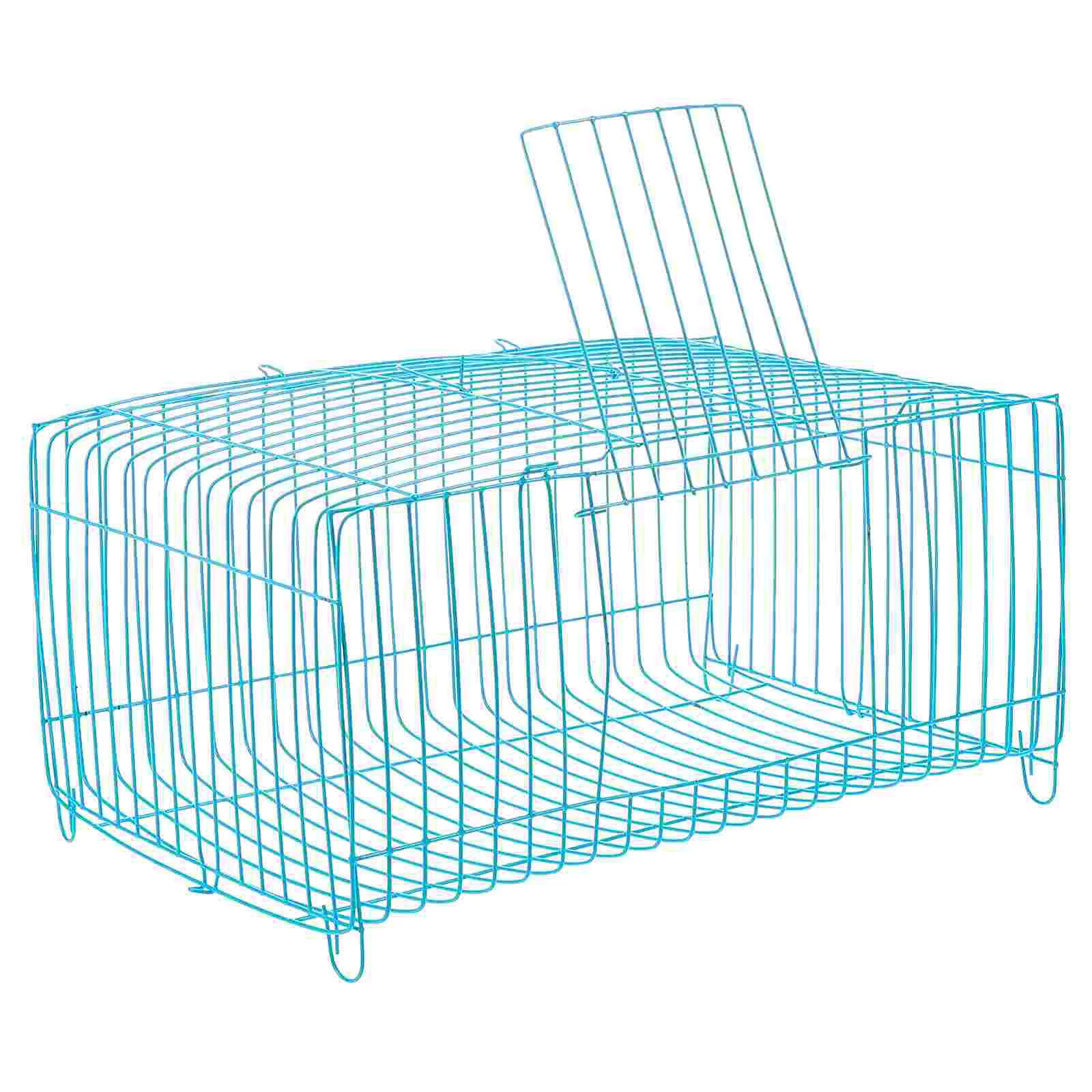 

Parakeet Cage Small Pet Bird Carrier Travel Parrot Square Pillow 2800X1800X1400CM Cages for Birds Carrying Wire Blue