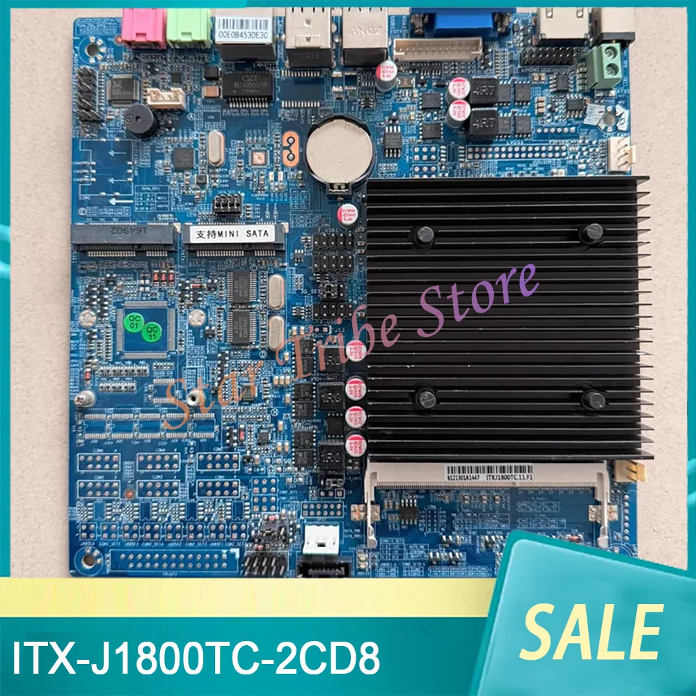 Industrial Control Motherboard ITX-J1800TC-2CD8 Fully Tested Fast Ship